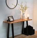 Table haute design Mori console-12