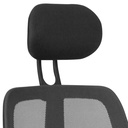 Housse en tissu pour chaise de bureau noir_05