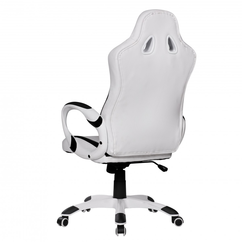 Chaise de Bureau Racer Blanc_05