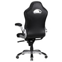 Housse de chaise de bureau Racing en simili cuir noir_04