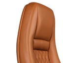 Chaise de Bureau Austin Cuir Véritable Caramel_06