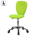 Chaise de bureau pour enfant ANNA pour enfants à partir de 6 ans avec dossier, vert_03