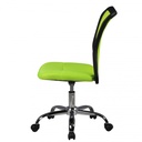 Chaise de bureau pour enfants LUKAS vert pour enfants à partir de 6 ans avec dossier et roulettes souples_03