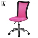 Chaise de bureau pour enfant LUKAS rose pour enfants à partir de 6 ans avec dossier_03