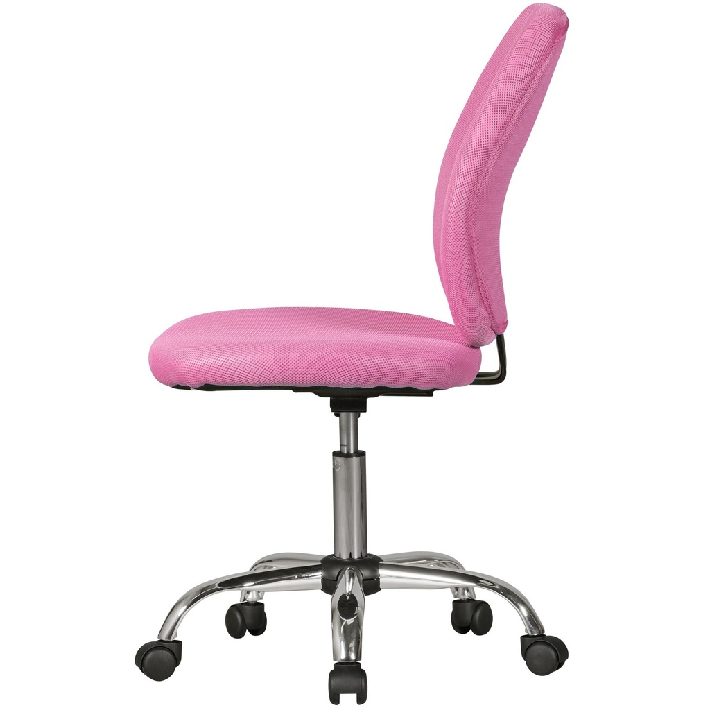 Chaise de bureau pour enfant EMMA Rose pour enfants à partir de 6 ans avec dossier_03