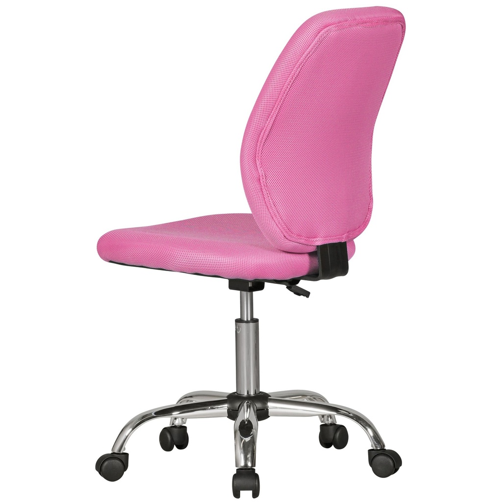 Chaise de bureau pour enfant EMMA Rose pour enfants à partir de 6 ans avec dossier_04