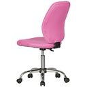 Chaise de bureau pour enfant EMMA Rose pour enfants à partir de 6 ans avec dossier_04