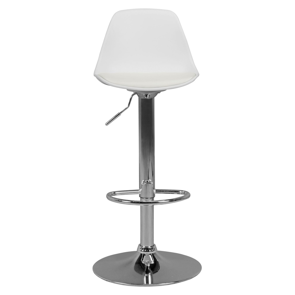 Corsica tabouret de bar simili cuir blanc_01