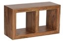 Étagère sur pied MUMBAI bois de Sesham massif 88 cm de haut 2 étagères design étagère en bois produit naturel_07