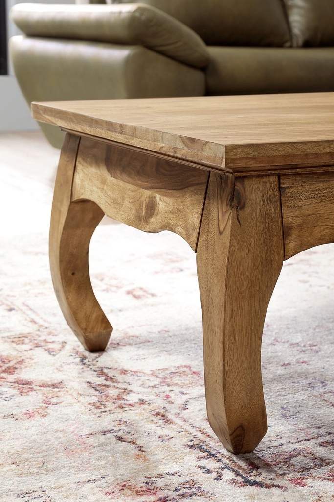 Table basse OPIUM en bois d'acacia massif 110 cm de large design produit naturel style maison de campagne_05