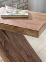 Table d'appoint MUMBAI bois massif d'acacia Z Cube 60cm de haut design marron style maison de campagne_06