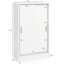 Classeur bois 60 x 107,5 x 28,5 cm blanc_03