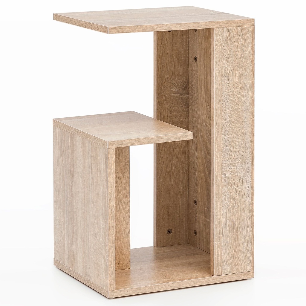 Table d'appoint 35 x 29,5 x 60 cm bois design Sonoma