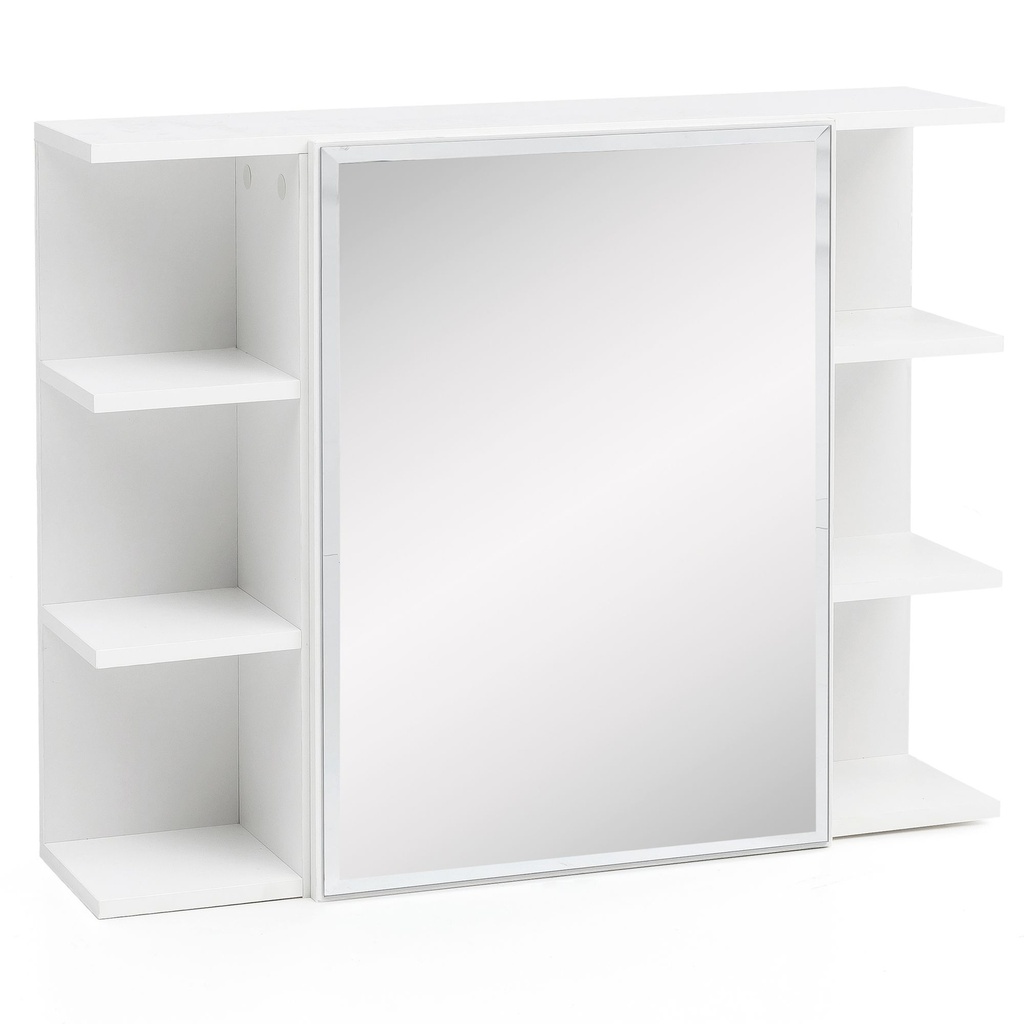 Armoire murale blanc 80x64,5x20cm aggloméré moderne