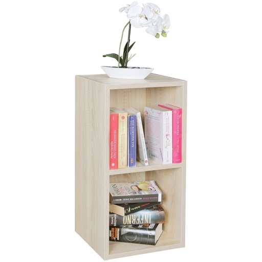 [A09771] Étagère sur pied en bois 30 x 60 x 30 cm moderne Sonoma Small