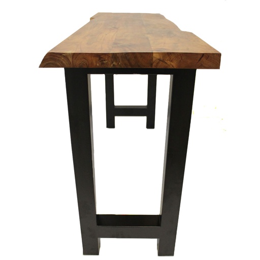 [A00042] Table de bar Damas en bois d'acacia